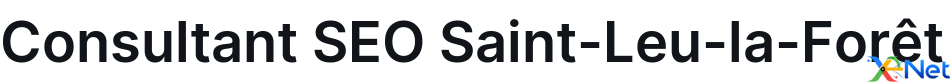 Consultant SEO Saint-Leu-la-Forêt